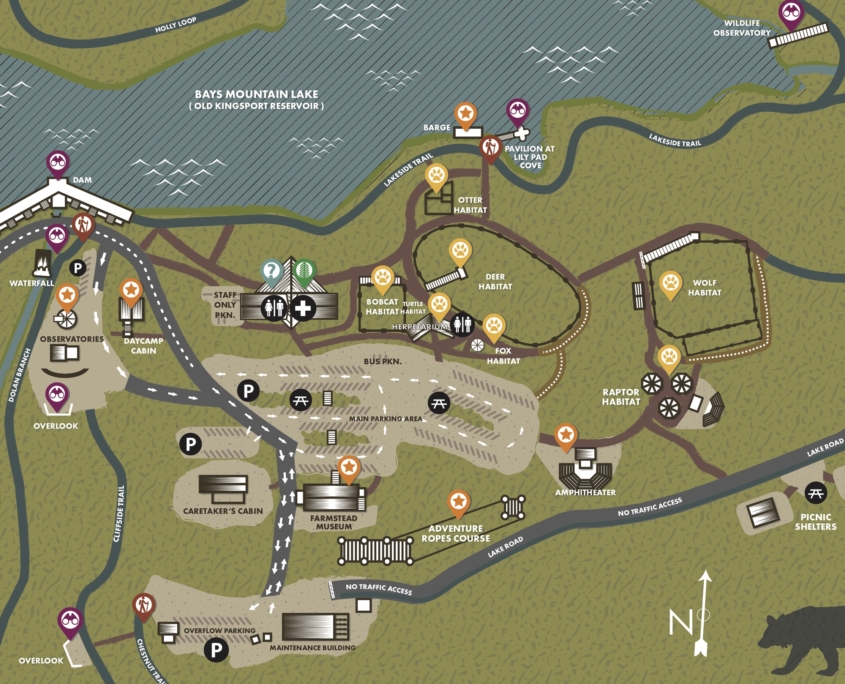 Maps & Resources Bays Mountain Park and